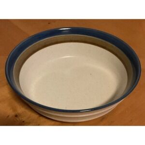 Mikasa About 9 In Craft Stone Stoneware Blue Hill‎ J5001 Serving Bowl